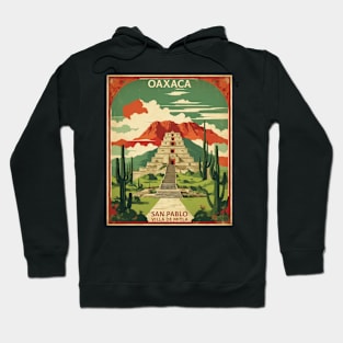 San Pablo Villa de Mitla Oaxaca Mexico Vintage Tourism Travel Hoodie